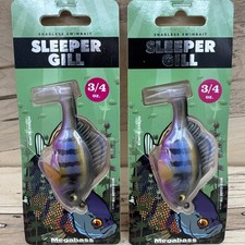 (2) Megabass Sleeper Gill 3.2” 3/4oz Swimbait Bait - SECRET GILL