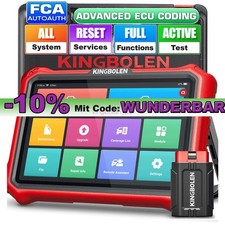 2026 KINGBOLEN K8 PRO OBD2-Scanner Fahrzeugdiagnoseger&auml;t Codierung Alle Systeme