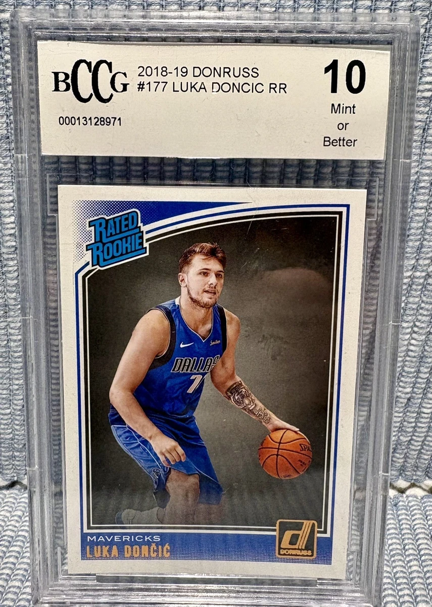 Luka Dončić 10 Graded Basketball Sports Trading Cards