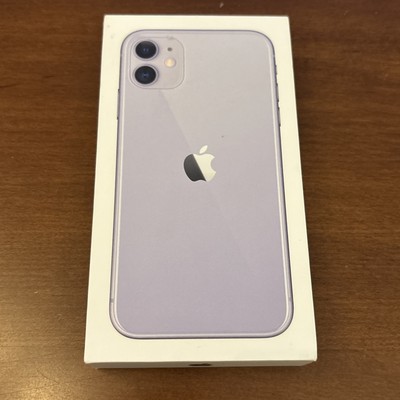 Apple iPhone 11 Box 64GB Purple NO DEVICE Retail Box Only