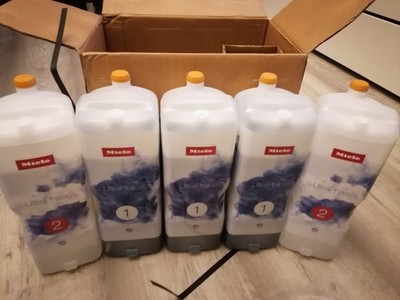 Miele UltraPhase 1 und 2 Halbjahresvorrat Miele Waschmittel 5 Stück Neu OVP