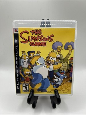 The Simpsons Game (Sony PlayStation 3, 2007) No Manual Tested