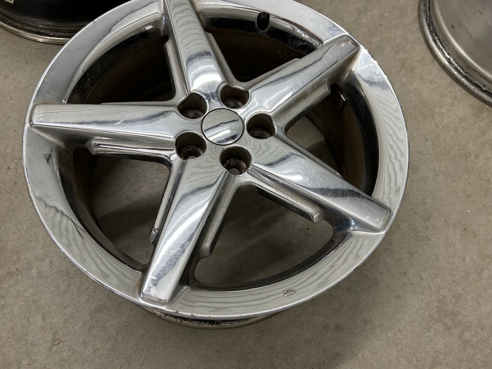 Chrome Cruiser Rims READ * 2004-2006 Chrysler PT Cruiser Chrome Wheel Rim Factory Stock 17 ...