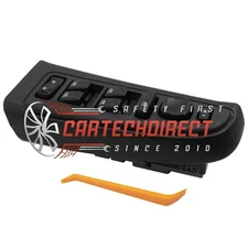 15883323 Front Driver Door Window Control Switch For 2003-2007 GMC Sierra