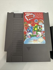 Bubble Bobble (Nintendo NES, 1988) ☆ Authentic ☆ With Cover