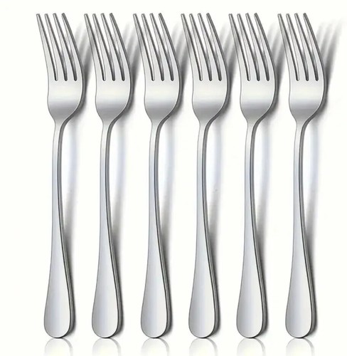 Stainless Steel Forks Silver Cutlery Dining Table Dinner Forks Heavy Duty - Picture 4 of 5