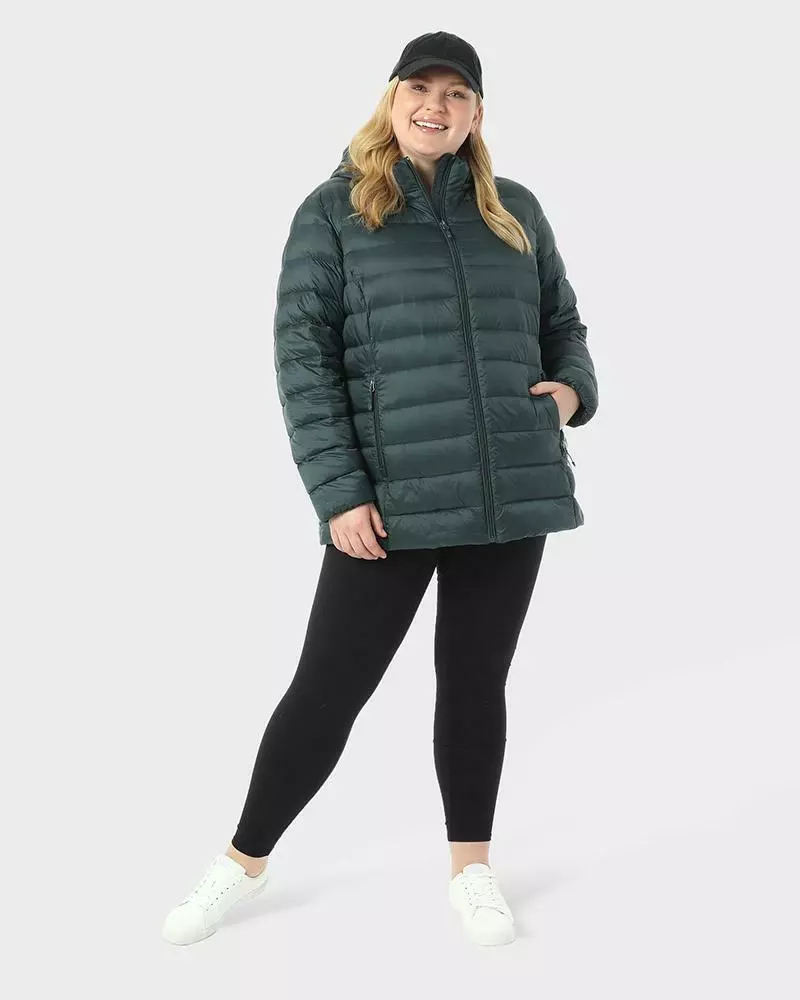 32 degrees plus top size packable puffer coat
