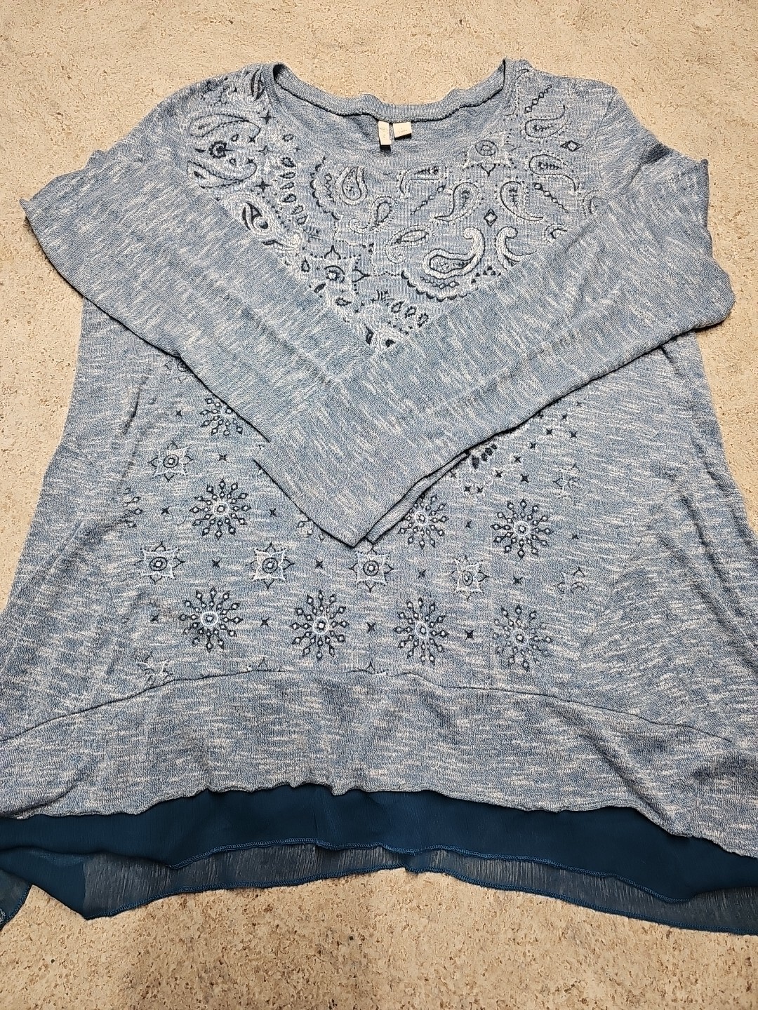 Est 1946 Women's Long Sleeve Blouse Size L-image
