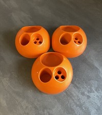 Rare Bathroom Set 1970 Gedy by Makio Hasuike Art Deco Vintage Space Age 3 Pieces