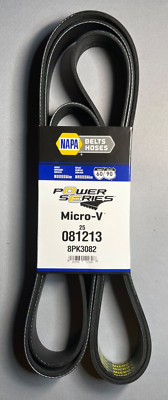 その他 rena NAPA Auto Parts 25 081213 V-Ribbed Belt (Standard) K08 1-3