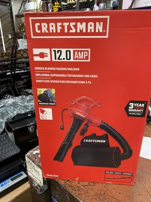 craftsman 12 amp blower