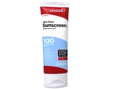 Leader Ultra Sheer Water Resistant SPF 100 Sunscreen Lotion, 3 oz