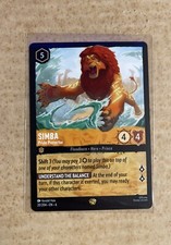 Simba - Pride Protector #20 Prices | Lorcana Azurite Sea | Lorcana