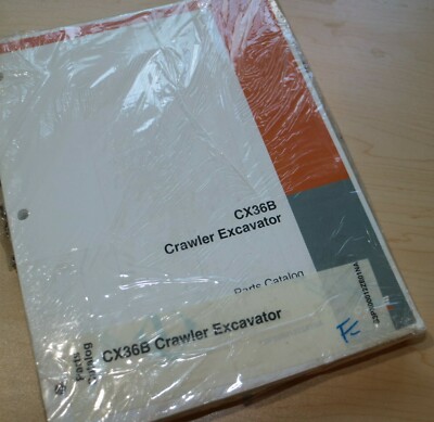CASE cx36B Crawler Excavator Parts Manual Book spare catalog new holland kobelco