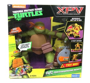 Teenage Mutant Ninja Turtles RC Skateboarding Mikey Remote Control TMNT XPV New | eBay