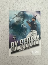Wander Franco 2022 Panini Absolute By Storm Rookie Insert RC Tampa Bay Rays