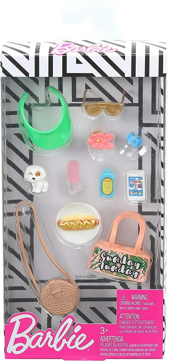 Barbie Storytelling Sunday Funday Accessories Fashion Pack PLAYSET GHX33