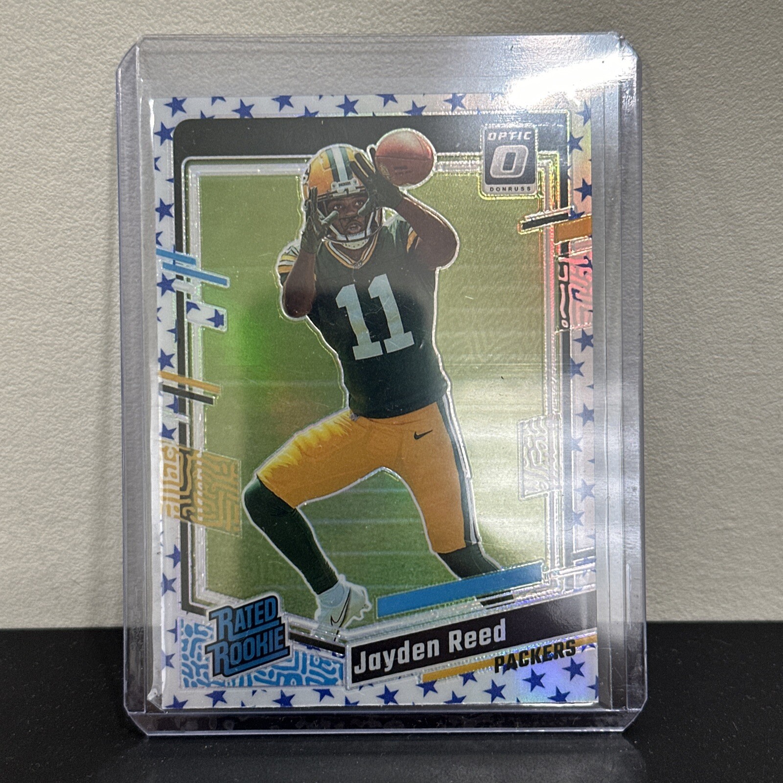 Jayden Reed 2023 Donruss Optic Stars Emoji # 239