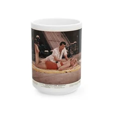 Dorothy Malone #167 (Vintage Female Icon) White Coffee Mug