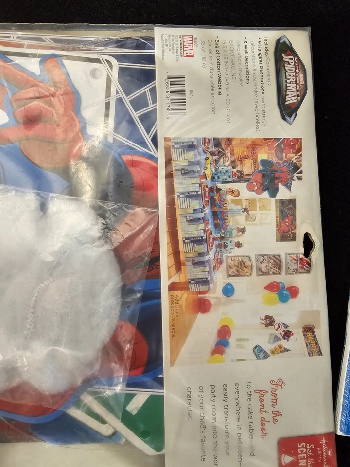 Fiesta de Cumpleaños Marvel Ultimate Spiderman Kit de Transformación de Habitación Nueva Decoración Foto 2 de 4