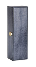 Single Bottle  Wooden Luxury Gift Box Wine Champagne or Whisky Various Colours