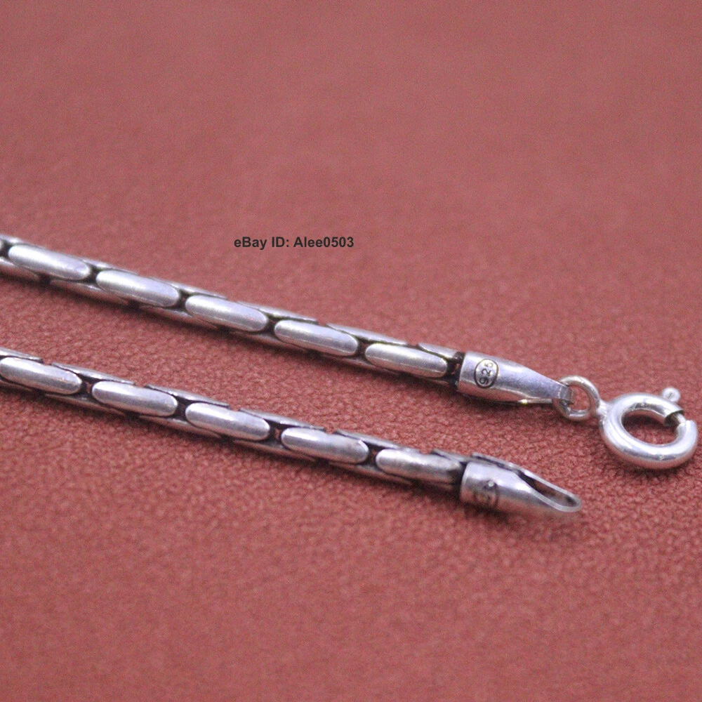 Ebay 2024 silver necklace