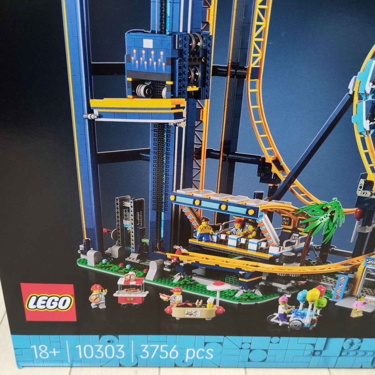 New LEGO Loop Coaster 10303 Assembly Set for Adults 3,756 pieces 