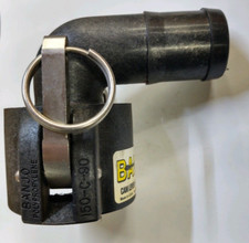 150C90 BANJO CAM LEVER COUPLING-BLACK POLYPROPYLENE