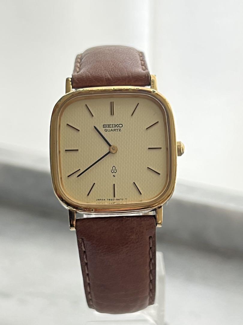稼動品　SEIKO セイコー　ヴィンテージ　槌目　腕時計　7820-5240 稼動品 SEIKO セイコー ヴィンテージ 槌目 腕時計 7820-5240