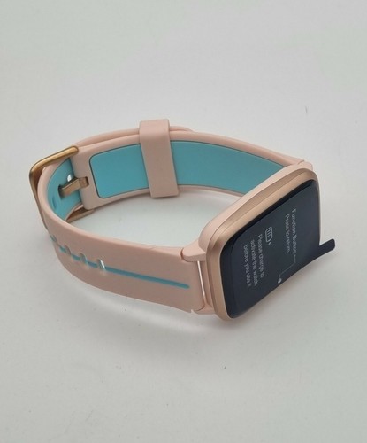 LIFEBEE SMARTWATCH WHATERPROOF IP68 - SPORT - FITNESS - WORK - colore RosaAzure
