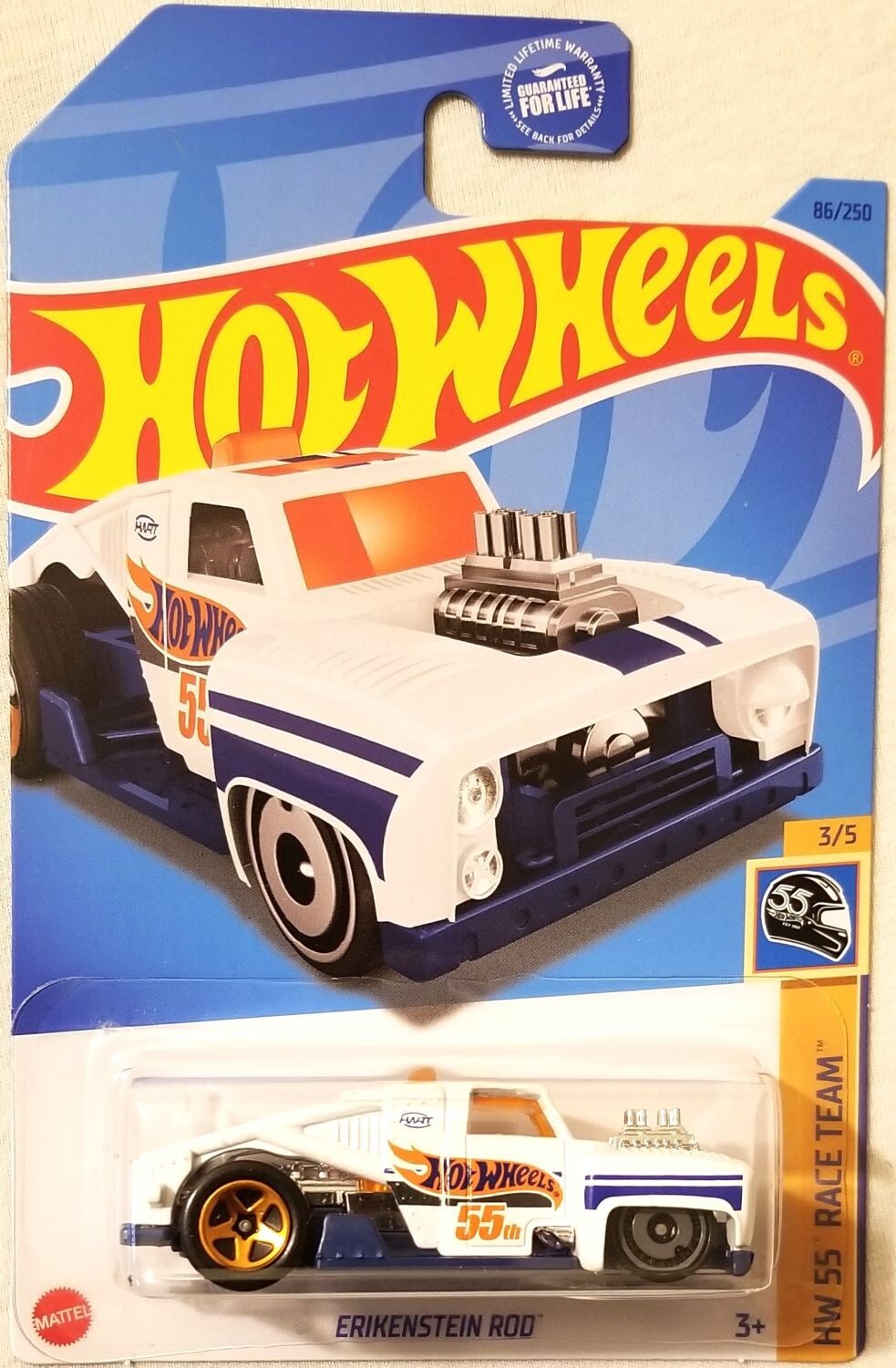 Hot Wheels - 2023 HW 55 Race Team 3/5 Erikenstein Rod 86/250 (BBHKK29)
