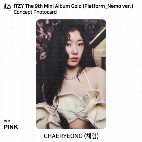 ITZY 9th Mini Album Gold Platform Nemo ver Photocard Poster QR YEJI RYUJIN KPOP - Picture 65 of 107