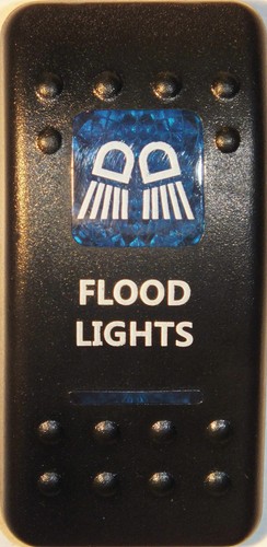 Rocker Switch ARB Carling Style LED 12V 24V Waterproof Heaps Designs A-F - Picture 28 of 41