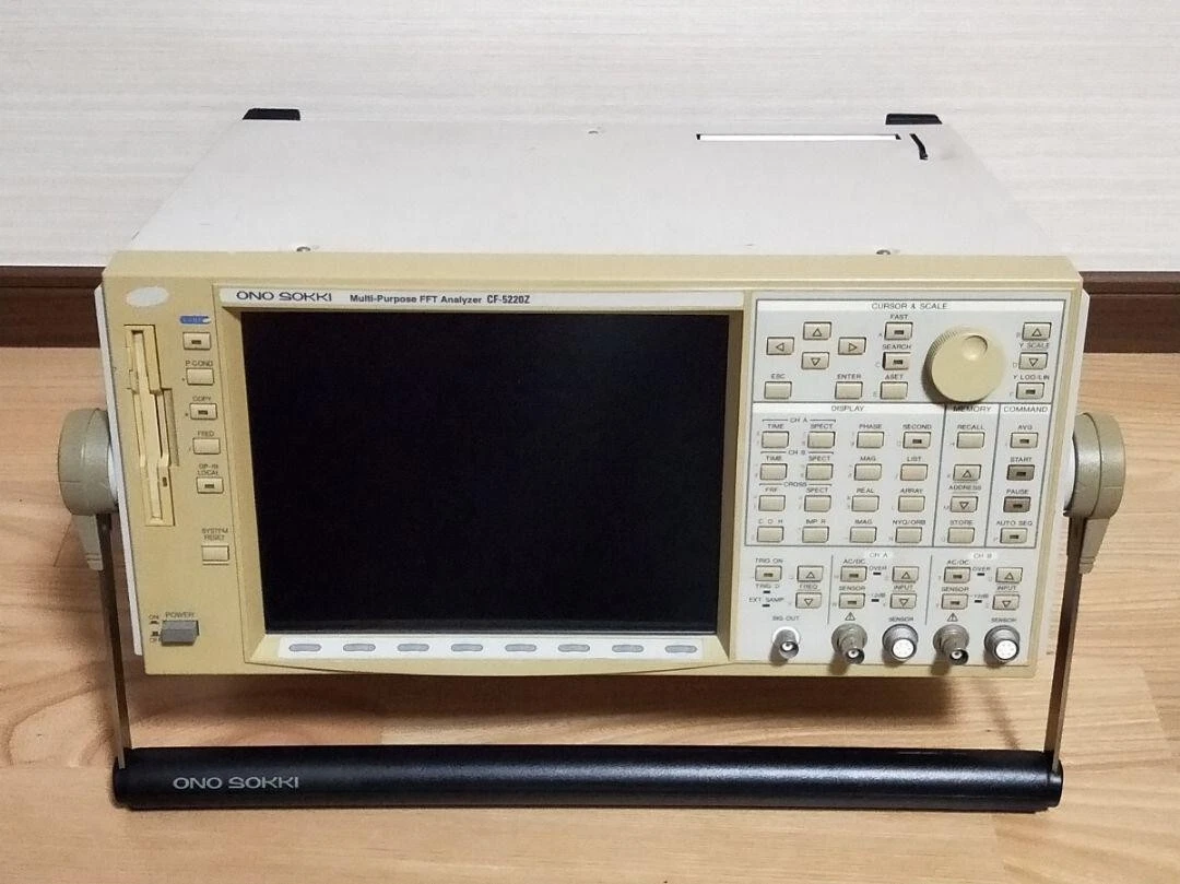 A083 TESTED Used CF-5220Z - ONOSOKKI 2ch FFT Analyzer