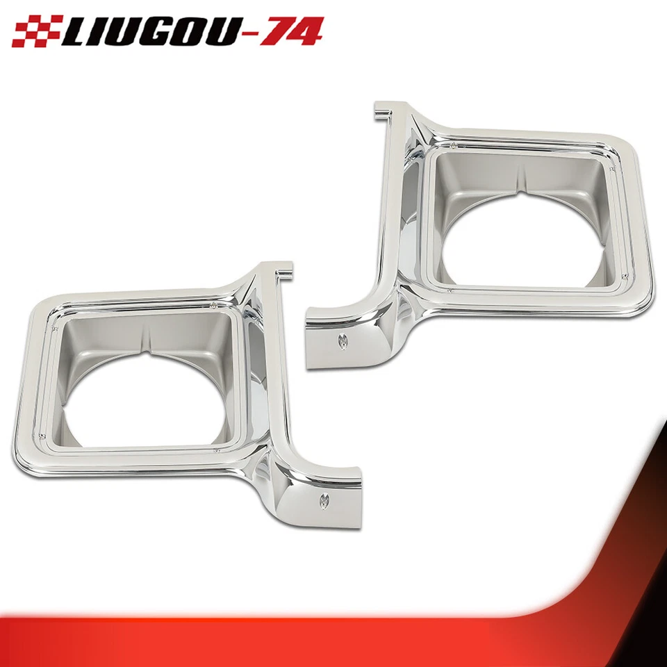 Fit For 73-78 Chevrolet C10 Suburban Headlight Door Set Headlight Door Set New Foto 4 de 4
