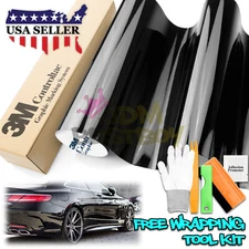 Genuine 3M Gloss Black Vinyl Wrap Car Sticker Film Decal Bubble Free