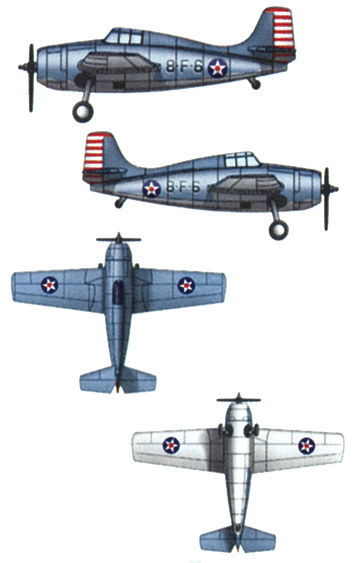 Trumpeter 06202 - 1:350 Grumman F4F-4 Wildcat - New