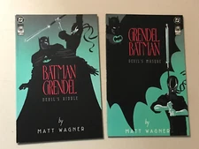 BATMAN GRENDEL DEVIL'S RIDLE & MASQUE  VF/NM DC COMICS GN SET