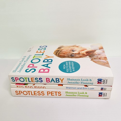3x Shannon Lush Book Bundle Lot Spotless Baby + Kids Can Clean + Spotless Pets - Picture 4 of 12