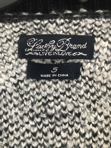 lucky brand girls sweater coat 5 - Picture 3 of 5