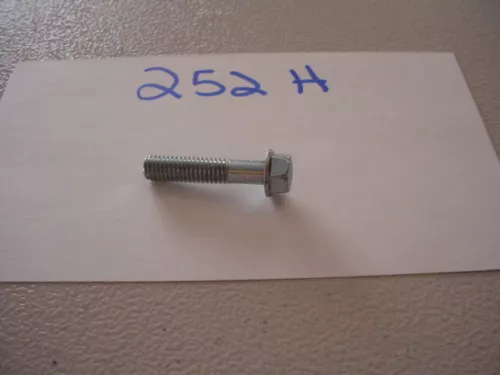 *1EA OEM HONDA FLANGE BOLT 96001-06028-00 6MM X 28MM 8MM HEX  (252H)
