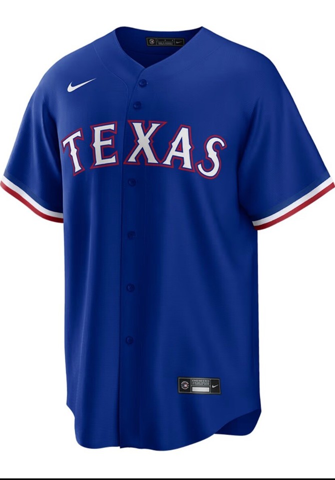 Youth Large Adolis García Blue Texas Rangers Jersey. eBay