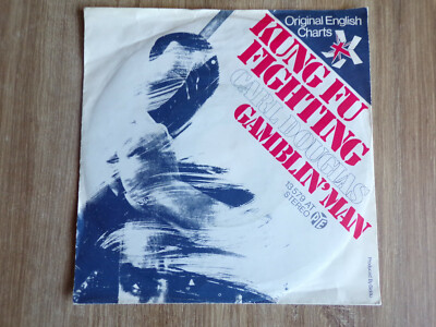 7'' Single Carl Douglas - Kung Fu Fighting / Gamblin' Man 1974 Germany