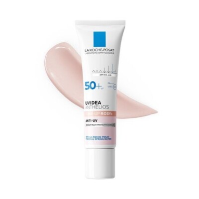 LA ROCHE-POSAY UVidea Anthelios Tone-Up Rosy Plus 30ml SPF50+ PA++++ New