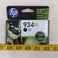 HP 934XL Black Ink Cartridge Genuine High Yield Original HP Printer Ink New