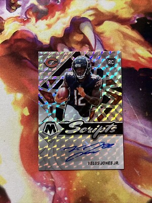 2022 VELUS JONES JR MOSAIC ROOKIE AUTO