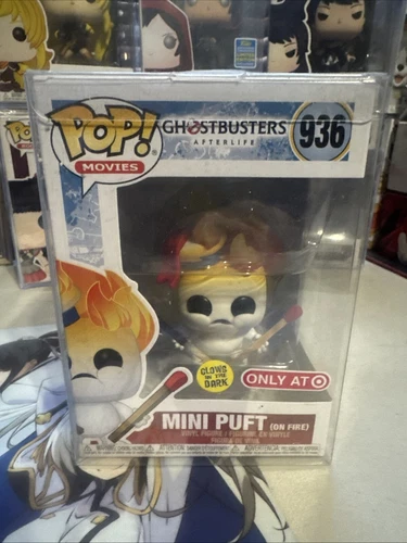 Funko Pop , Mini Puft (on Fire )glow 