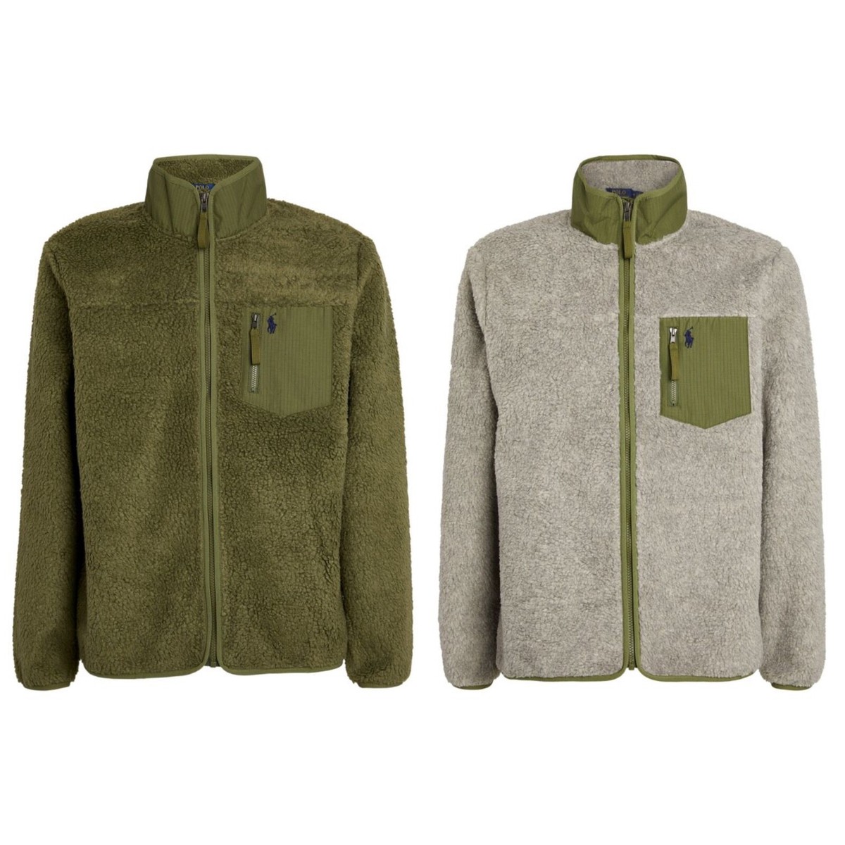 NWT Men's Polo Ralph Lauren Hybrid Fleece Jacket L - 2XL MSRP $198