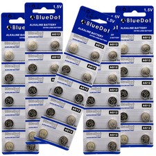 50 PCS LR43 AG12 386 LR1142 1.5V Alkaline Battery Watch Remote US Free shipping