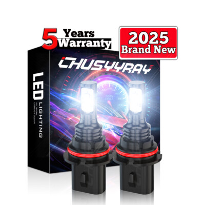 2 Sides 9007 Hi/Lo LED Headlight Bulbs Kit for Ford F150 F250 F350 Super Duty